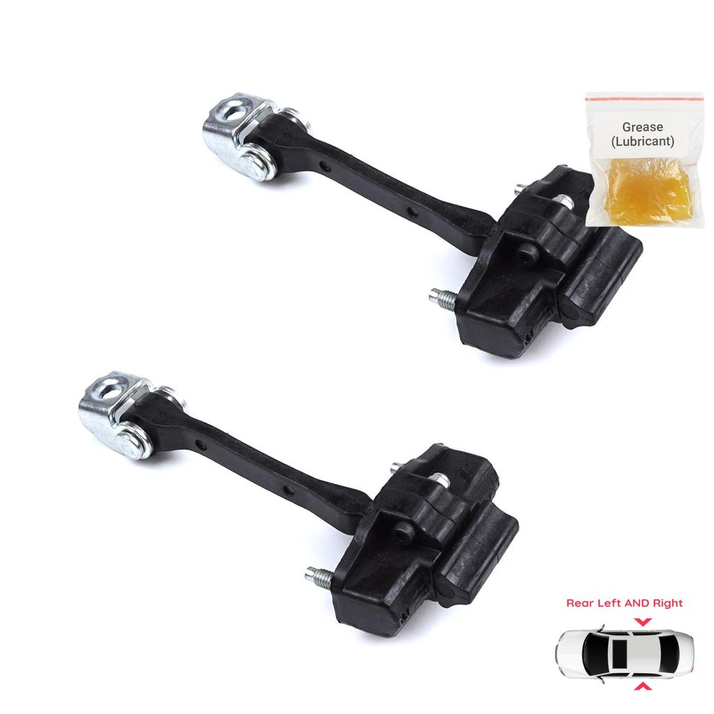 BDP1311-1 2 Pieces Rear Door Hinge Stop Check Strap Limiter for Citroen C4 Cactus 2014-On 9801290880