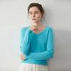 Women's V-Neck Cashmere Long Sleeve Sweater - Autumn/Winter Knitwear Pullover