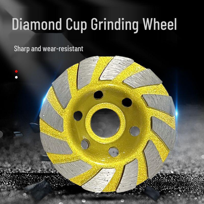 Diamond Grinding Disc for Concrete, Cement, Walls, Angle Grinders & Marble Polishing