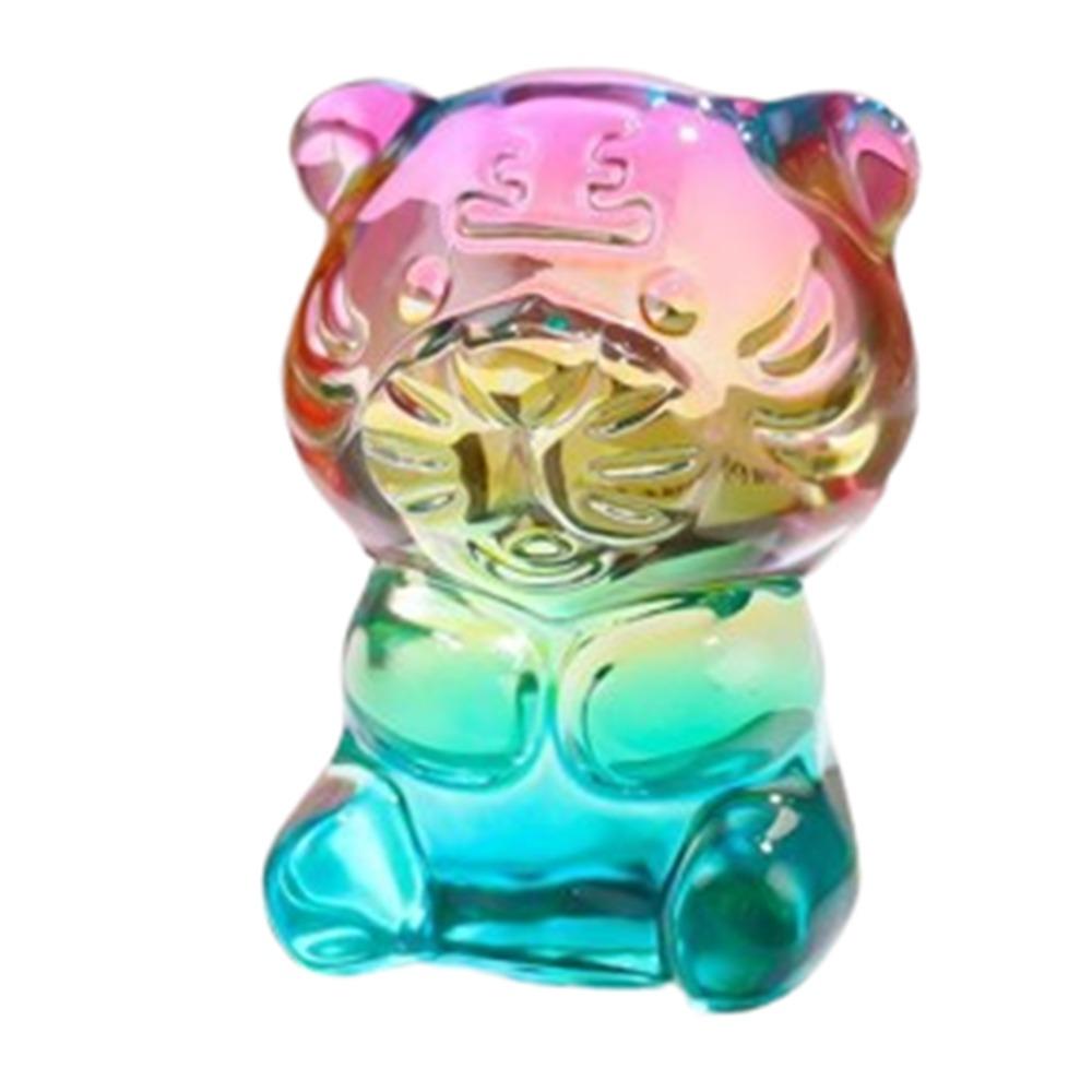 Crystal Cartoon Animal Figurines Elegant Mini Miniature Figure  Desktop Ornament