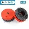 4inch 110mm/M16 Circular Abrasive Nylon Brush Stone Polish Granite Marble Clean Workshop Equipment Power Tool Grinder Wheel