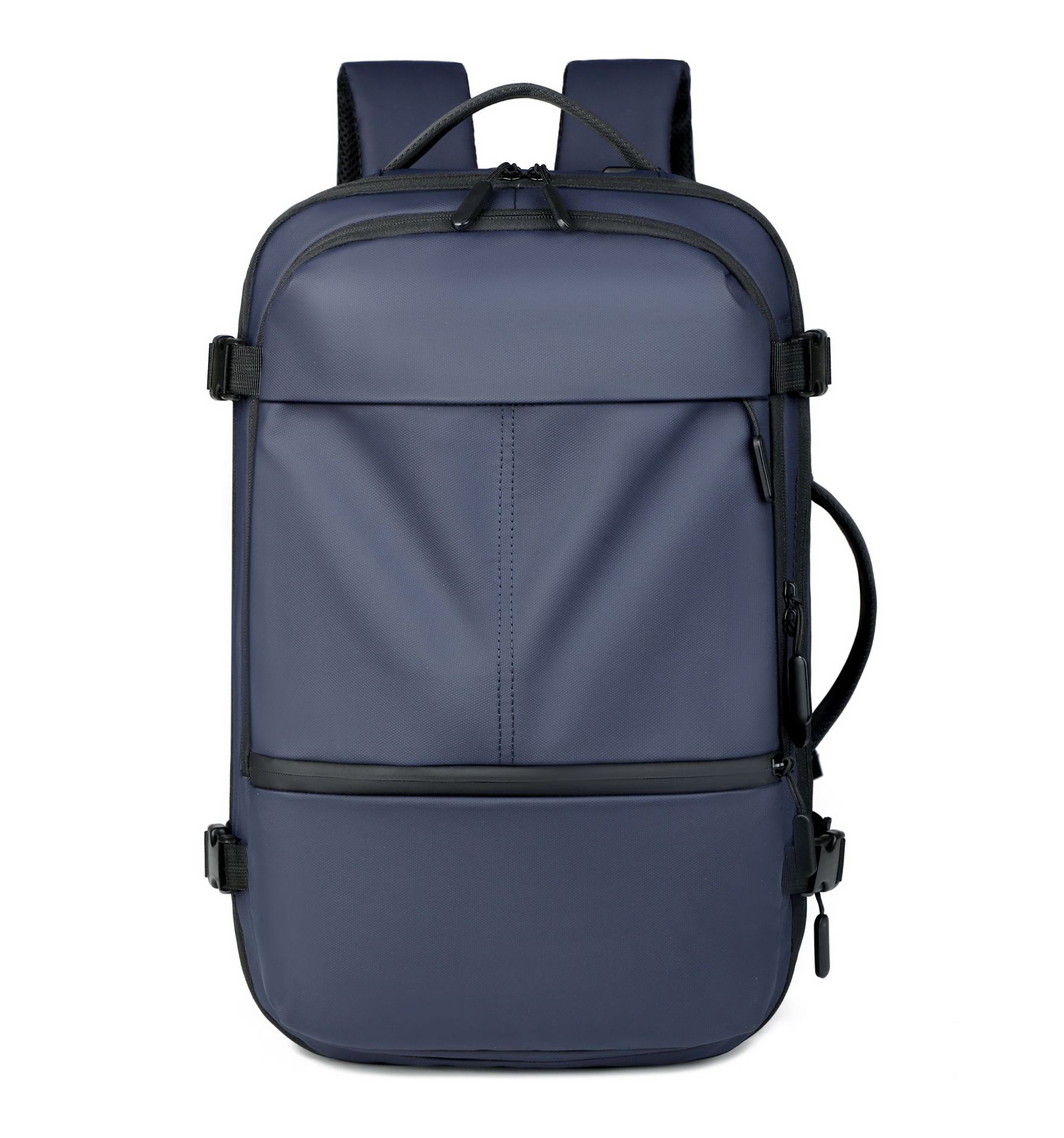 

TS JYL laptop bag,Men Expandable Backpack 17 Inch Travel Multi-Functional Bag 17 inches синий