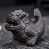 Pixiu Purple Clay Tea Pet: Dragon's Nine Sons Tea Set Accessory for Wealth and Tea Ceremony Cultivation