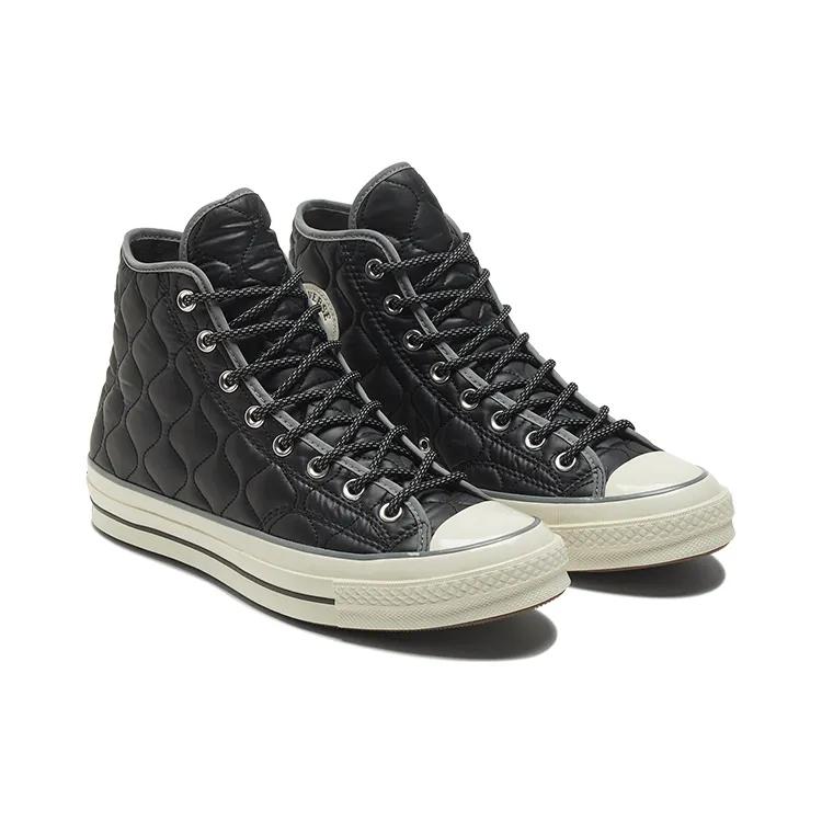 Converse Chuck 70 High 'Workwear Quilting - Black Limestone' (Unisex) Black / Limestone Grey / Egret Canvas Shoes 169376C