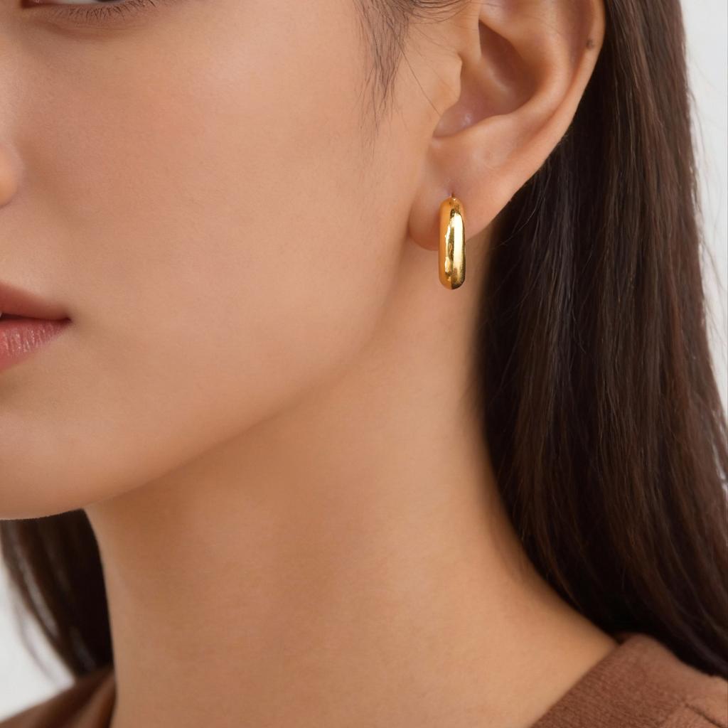 6pcs Set Earrings for Women,Minimalist C-Shaped Earrings Fashion Geometric Line Earrings,Set Jewelry Gifts