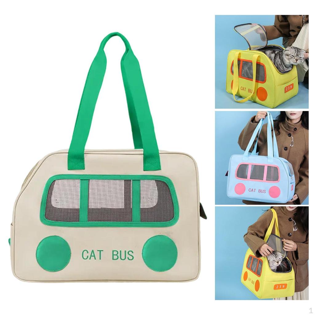 Cat Carrier -bag Kitten Travel Bag House Handbag for Outside Little Dog Fishing