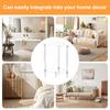 Acrylic End Table Living Room Clear Side Table Acrylic Triangle Modern 2-Tier Desk Storage Nightstand Shelf For Home Corner