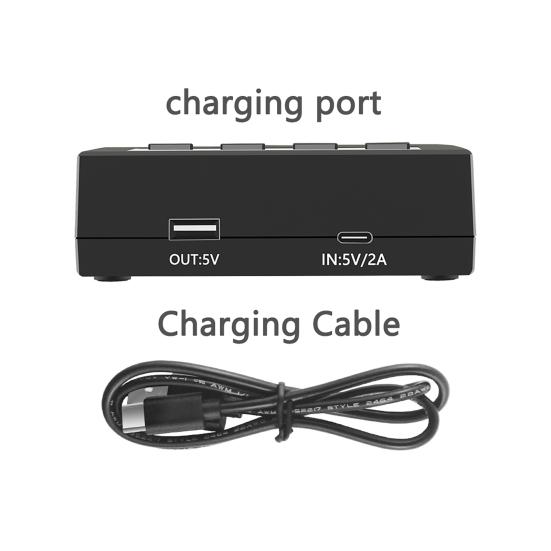 LiitoKala Lii-M4 Battery Charger LCD Display Universal Fast Charging 4 Slots 5V2A USB