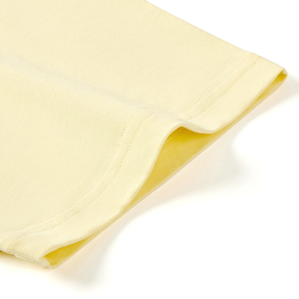 Adidas Comfortable Fashion Round Neck Pullover Short Sleeve T-Shirt Men Tops Yellow JL9651