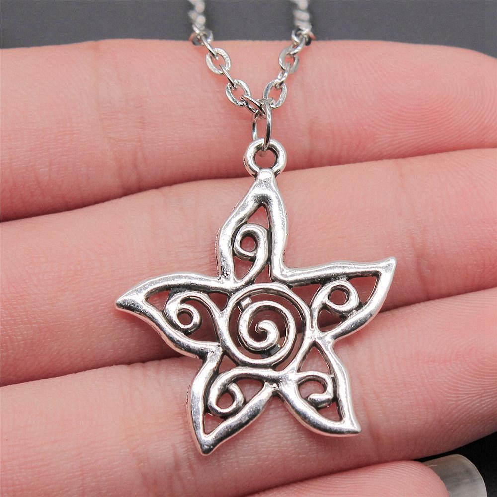Tree of Life Floral Mandala Pendant Antique Bronze Metal Bridesmaid Choker Necklace Trendy Gift