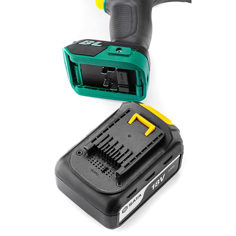 SATA J-Series 18V Cordless Brushless Impact Wrench CN Plug (adapter Included)