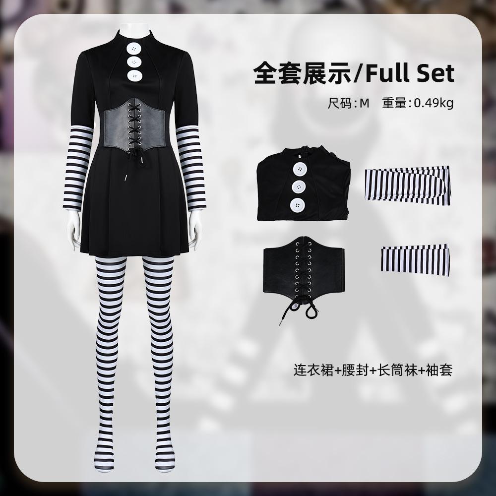 Tuta Cosplay Uomo Mascherato di Five Nights at Freddy's 2, Costume Horror di Halloween