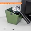 Diagonal Mouth Coffee Grounds Bucket Semi-automatic Knocking Slag Container Espresso Dump Bin  Home