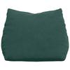 Back Cushion Dark Green 45 X 20 X 35 Cm Cord Fabric