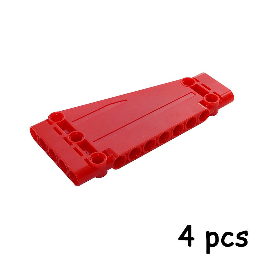 4PCS High-tech Car Panels 18945 Techncial Panel Plate 5x11x1 Tapered MOC Parts Building Blocks Assembles Particles DIY Bricks