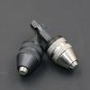 Convenient and Efficient Hex Shank Drill Bit Tool Adapter Black/Silver