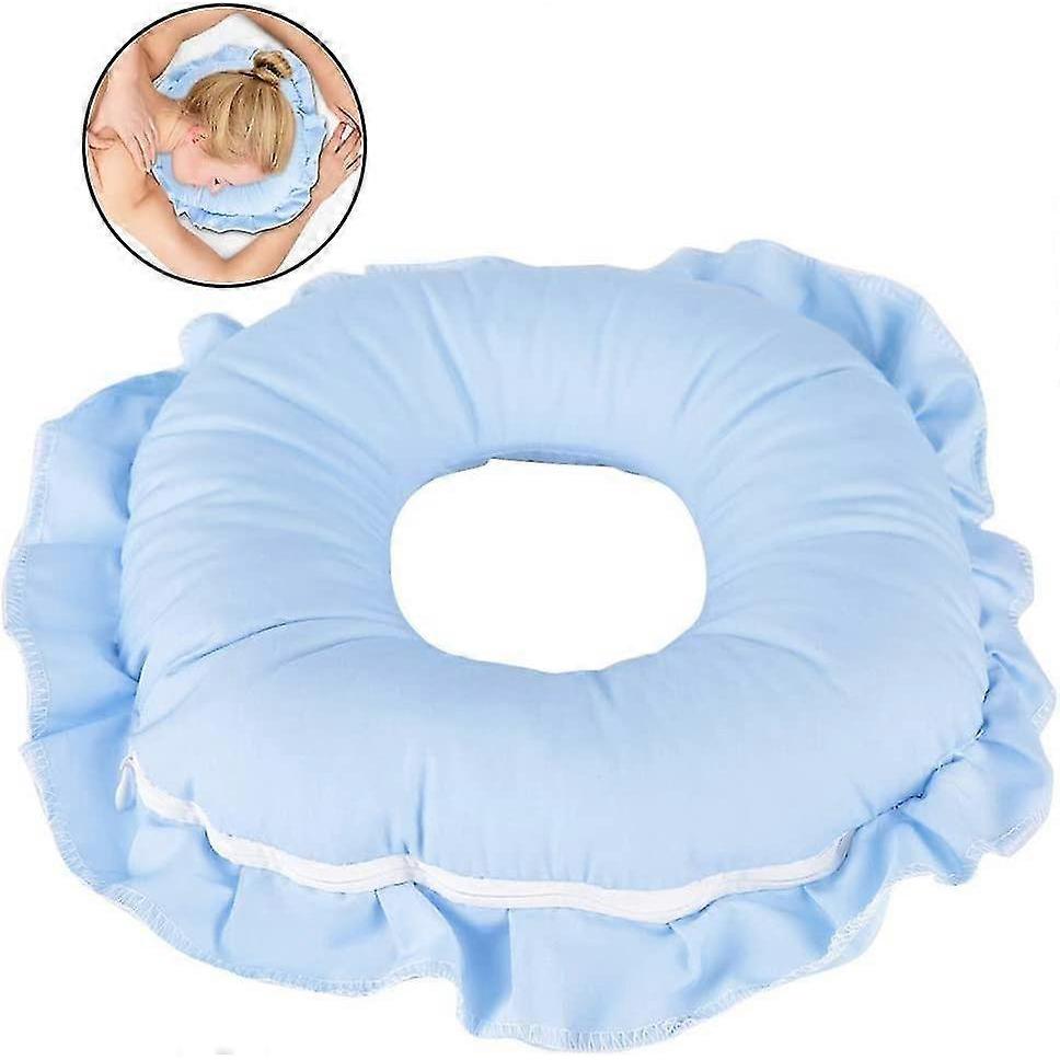 Face Cushion, Spa Massage Pillow, Face Relax Care Pillow Rest Cushion With Breathing Hole For Salon Use