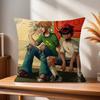 ANIME Eltingville Club   Pillow Cushion Cover Pillowcase Living Room Sofa Home Decor Customized