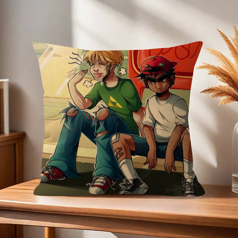 ANIME Eltingville Club   Pillow Cushion Cover Pillowcase Living Room Sofa Home Decor Customized