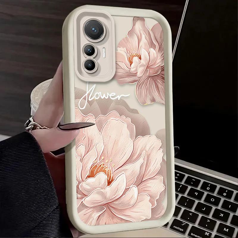 Ροζ Λωτός Ωραία Θήκη Για Xiaomi Poco C65 X7 X6 F6 F5 X5 X3 NFC F3 M6 Pro 4G Mi 13 12 11 Lite 5G 14 13T 12T 11T 14T Pro