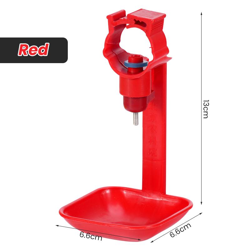 

10/15pcs Automatic Chicken Waterer Drinking Hanging Cup Plastic Pigeon Drinker Ball Nipple Cups Poultry Drinking Supply 10pcs червоний