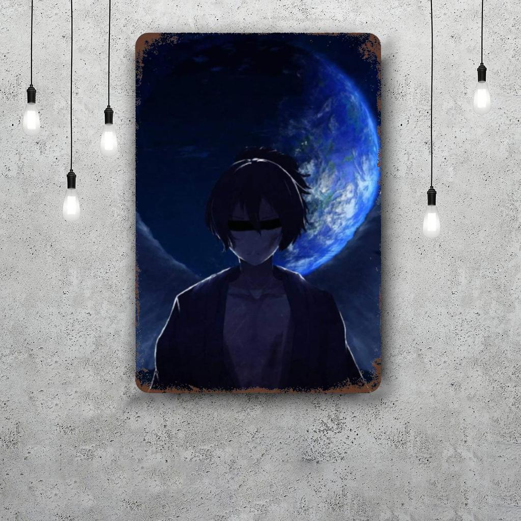Noragami Anime Manga Segni di Latta Metallici Vintage Poster Decorazioni Placca Metallica Retrò Decorazioni per Pareti per Garage Bar