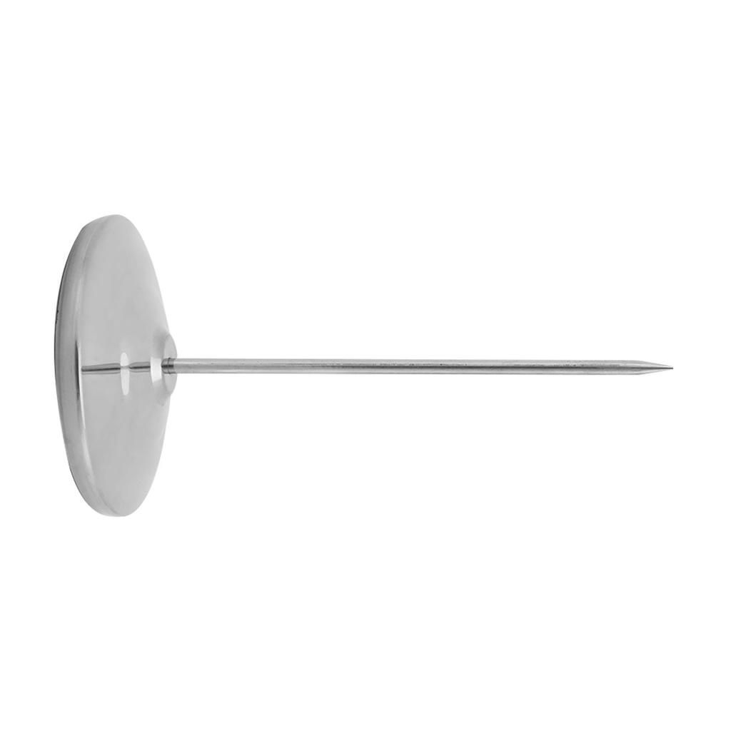 Stainless Steel Paper Memo Holder Spike Stick   Restaurant Silver for Kitchen Desk