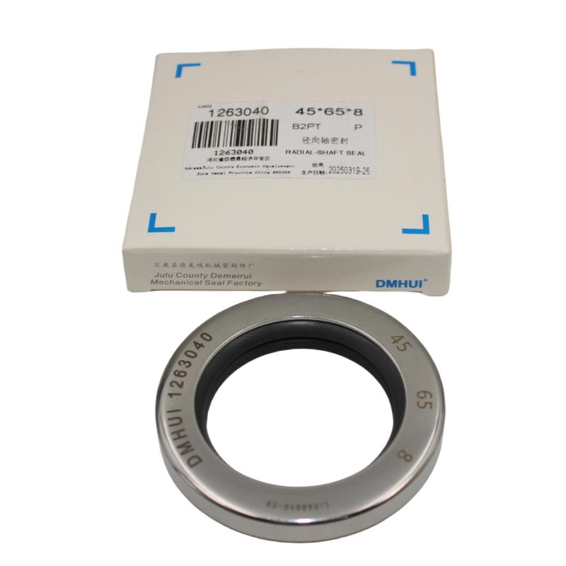 Oil Seal 45x65x8 Double Lip Seal Stainless Steel Oil Seal PTFE SS 45×65×8