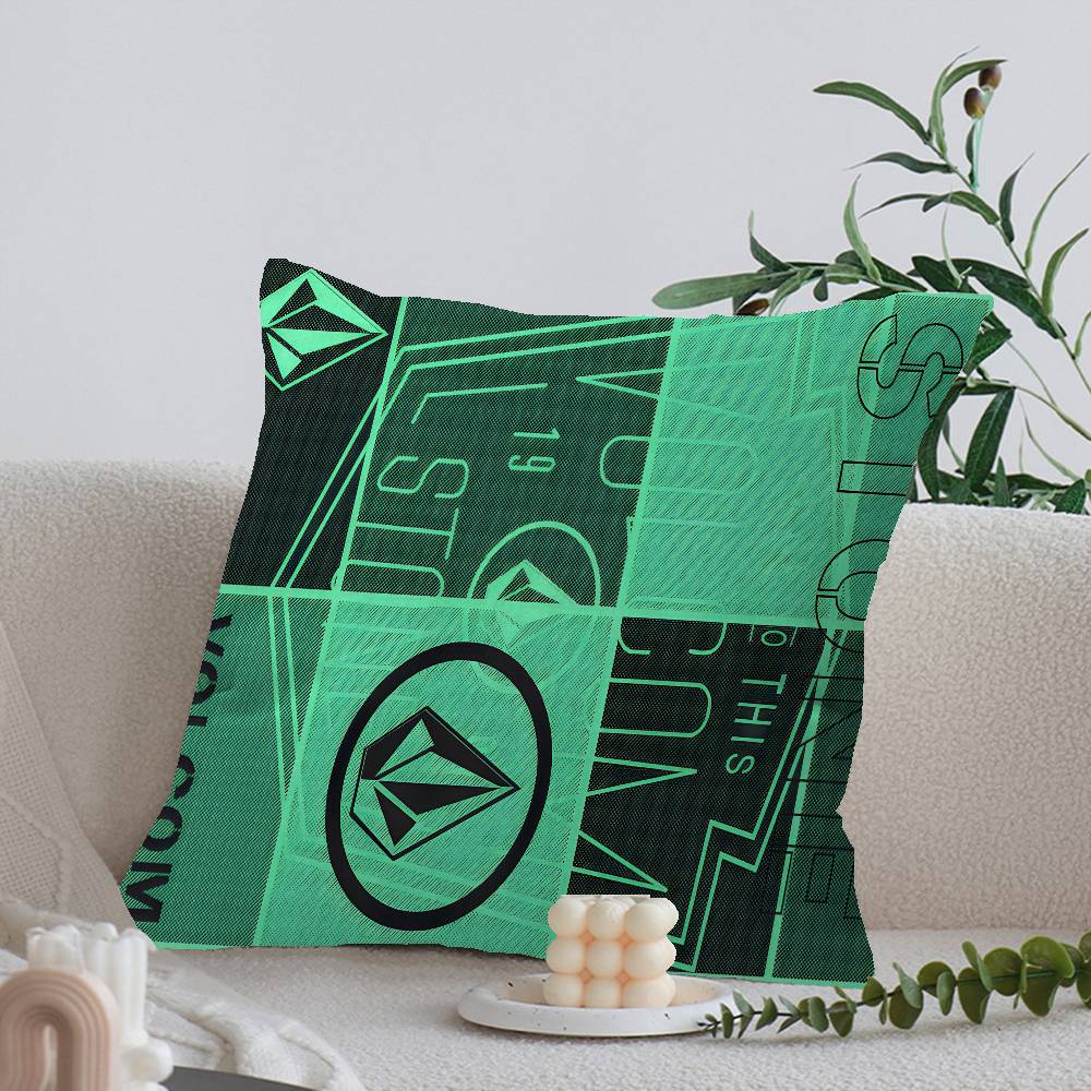 V-Volcom LOGO Personalized Pillow Cover Kids Bedroom Wild Party Decor Pillowcase kid Birthday shower Gift