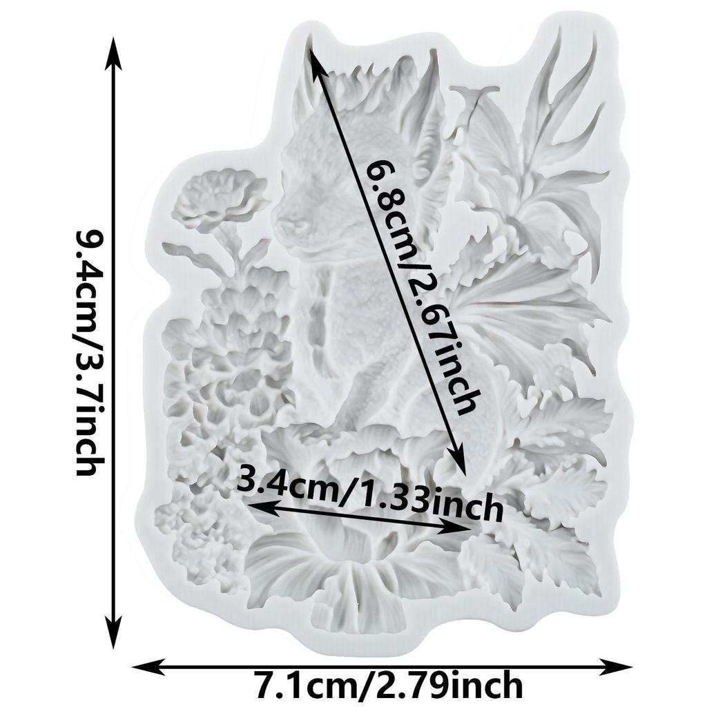 Dragon Silicone Molds Dragon Fondant Mold Cake Decorating Tools Cupcake Topper Candy Chocolate Gumpaste Mold