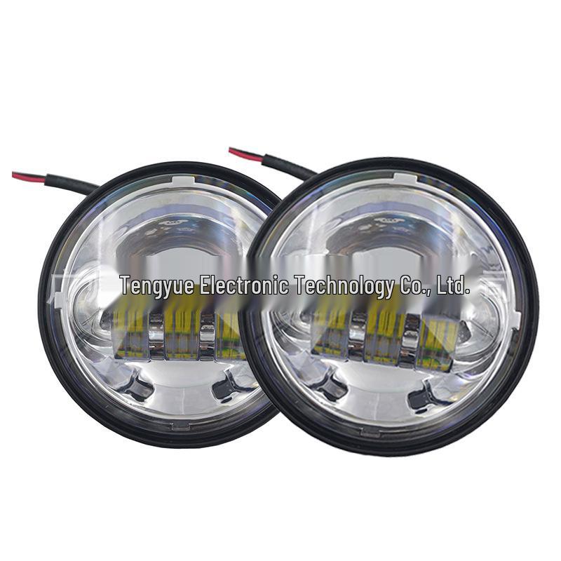 Harley Grand Glide 4.5" 30W LED Auxiliary Fog Light for Motorcycles