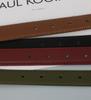Genuine Leather Cowhide Belt with Retro CD Buckle for Women