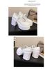 2023 Women's Retro Mary Jane Chunky Heel Leather Shoes - Height Boosting French Fashion