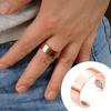 Magnetic Ring Adjustable Magnetic Therapy Ring Open Design Finger Ring Reduce And Improve Sleep Quality for Menopause Stress Relief Wellness Gift