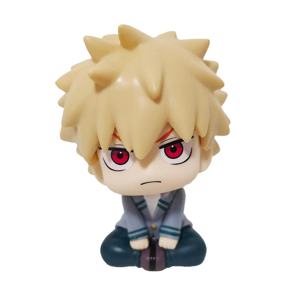 10cm Boku no Hero Academia Anime Figure Midoriya Izuku Action Figure Bakugo Katsuki/Todoroki So Figurine PVC Collection Toys