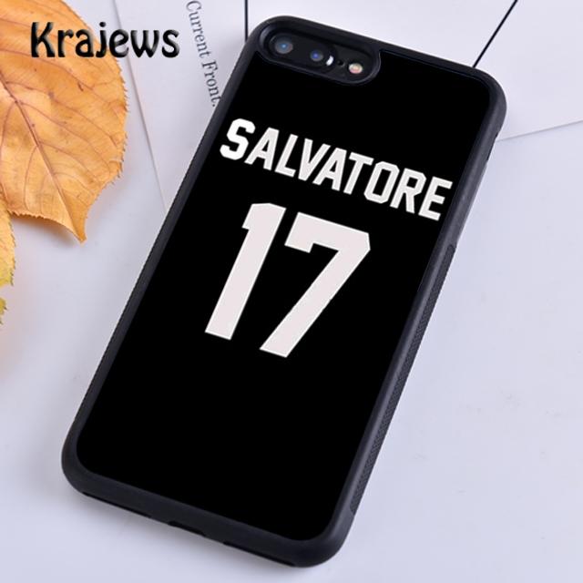 Krajews The Vampire Diaries Phone Case Cover For iPhone 17 Air 16 15 14 Plus 11 12 13 Pro Max Coque Shell Fundas