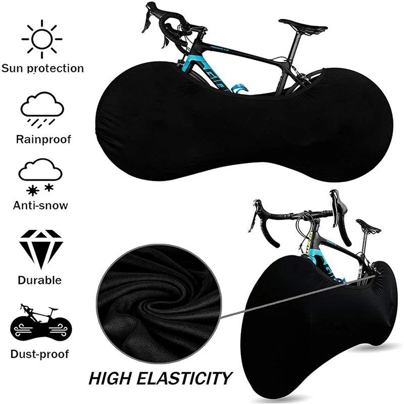 1pc Bike Protector Cover Bicycle Protective Gear Anti-dust Wheels Frame Cover Scratch-proof Storage Bag Cycling Accessories
