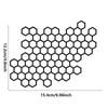 Honeycomb Motorcycle Stickers Waterproof Car Bumper Sticker Decals Helmet Stickers Motorcycle Decals Bumper Decoration Stickers