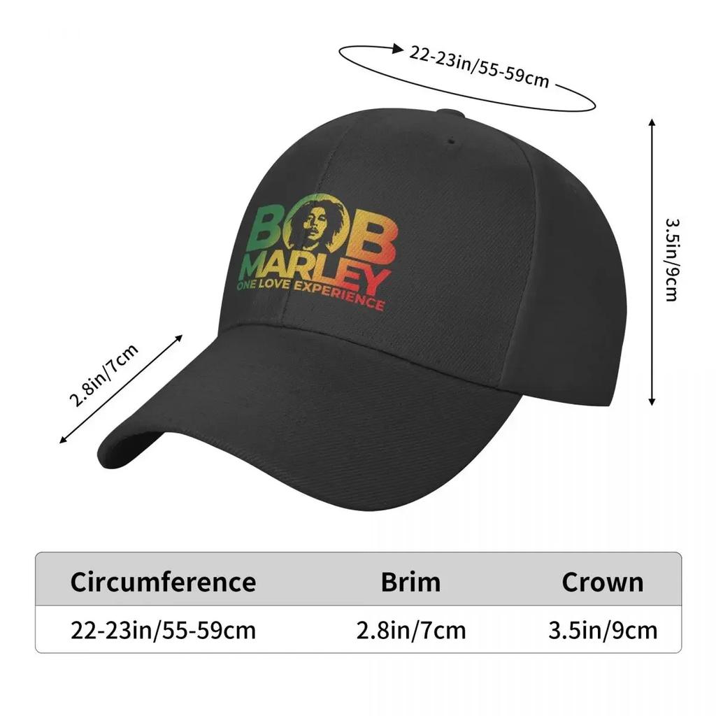 Jamaika Sänger Reggae Rock Bob Marley Baseballkappe Erwachsener Verstellbar Papa Hut Damen Herren Sommer Outdoor Snapback Kappen Trucker Hüte