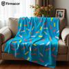 Candy Sprinkles Soft Flannel Blanket Breathable Warm Throw for Office Car Sofa Kids Room Birthday Xmas Gift