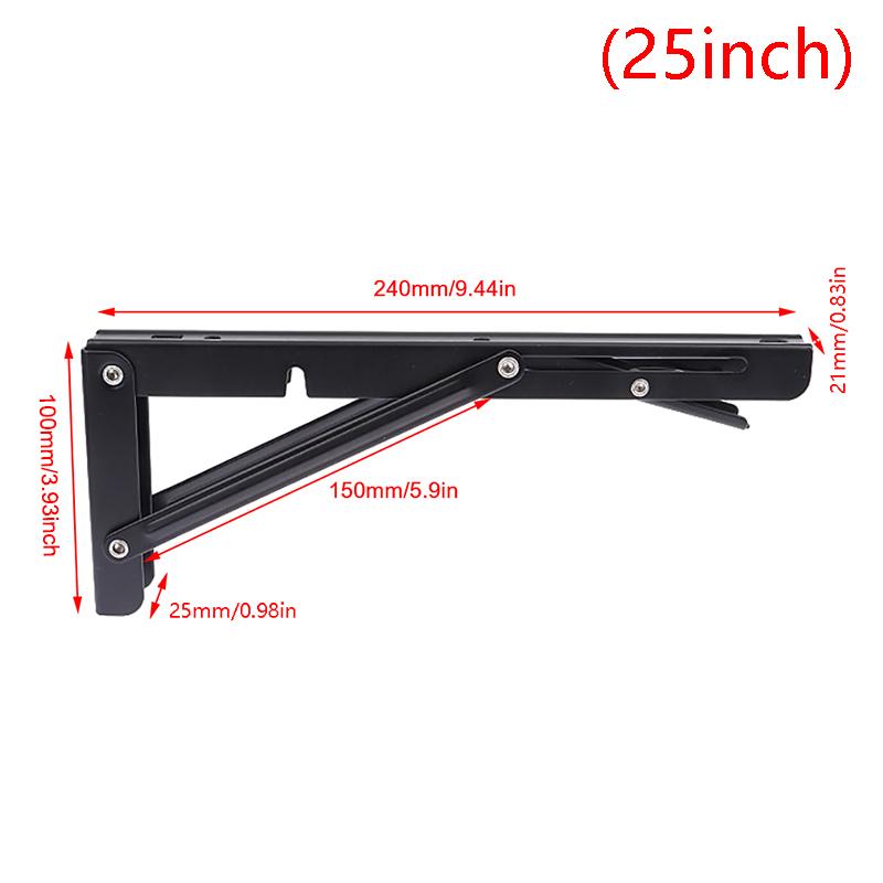 1PCS Campervan Folding Table Bracket Shelf Motorhome Caravan Accessories Adjustable Folding Table Support Bracket
