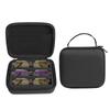 Glasses Zippered Organizers Sunglass Stoarge Bag with Handle Shock Resistant Universal Eyeglasses Travel Carrying Case