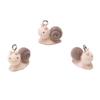 1 pièce Pendentif Animal Mignon Dessin Animé Pendentif Animal Velours Pendentif Charme Tridimensionnel Porte-clés Pendentif Pendentif Sac à Dos Accessoires de Bijoux DIY