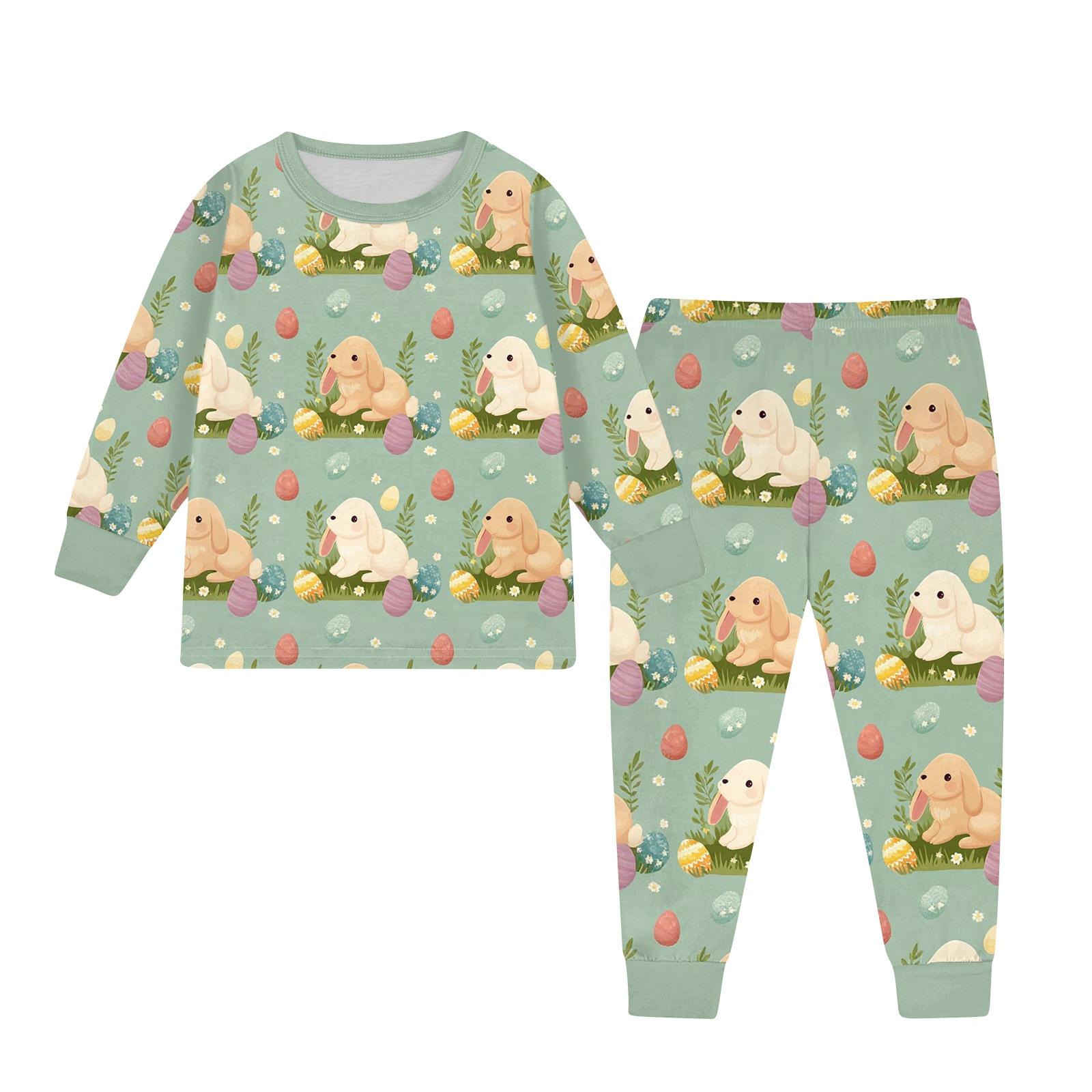 

Children s Set - Printed Cartoon Two-Piece Outfit Set For Boys And Girls 130