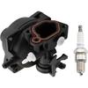 FanPaYY Carburateur De Moteurs de Tondeuse À Gazon compatible avec Briggs Stratton 799583 591160 593261 591110 Carburateur Filt