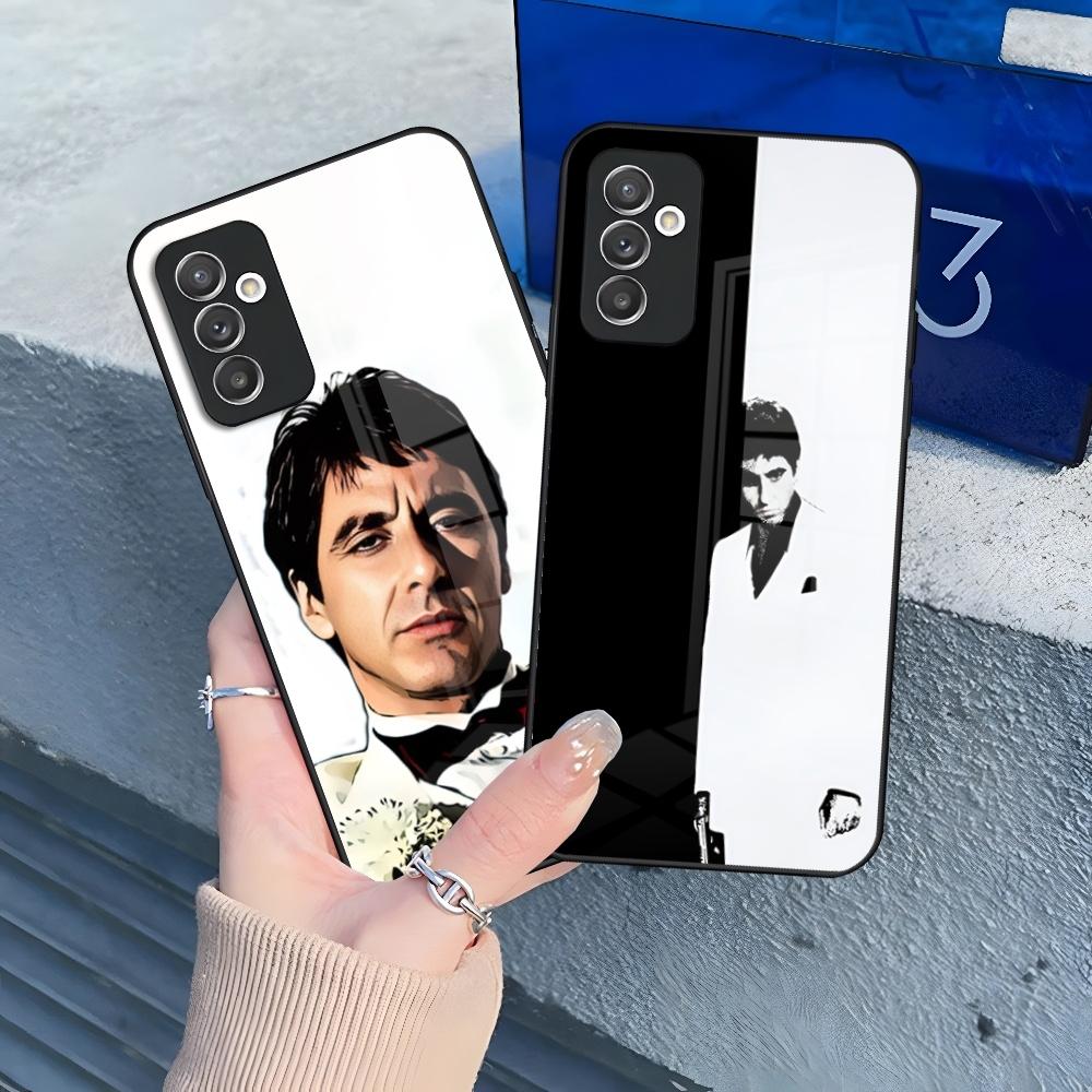 Scarface Godfather Tony Montana Phone Case for Samsung Galaxy S26 S25 S24 S30 S21 S23 S20 S22 Fe Pro Edge Ultra Plus Glass Cover