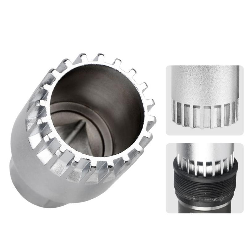 20T Bottom Bracket Wrench Crank Spanner Bike Wrench Bottom Bracket Remover Tool Heavy Duty Sleeve Pullers Enduring