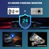4K High-Definition-Fahrtenrekorder WIFI Drahtlose Mobiltelefonverbindung Auto Dual Lens 4-Zoll-Recorder
