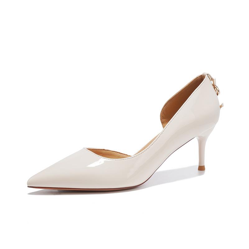 

Temperament высокие каблуки женские туфли высокого класса весна и осень тонкие каблуки остроносые туфли 40