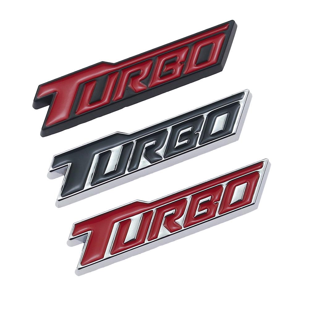 Chevrolet Cruze Malibu Turbocharged Metal Car Emblem Rear Badge